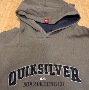 Quiksilver Men's XL Olive Hoodie